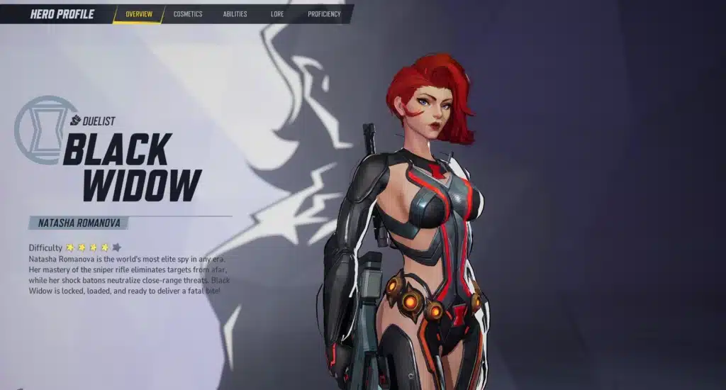 Marvel Rivals – DSkimpy Black Widow Mod Adds Bold Custom Options