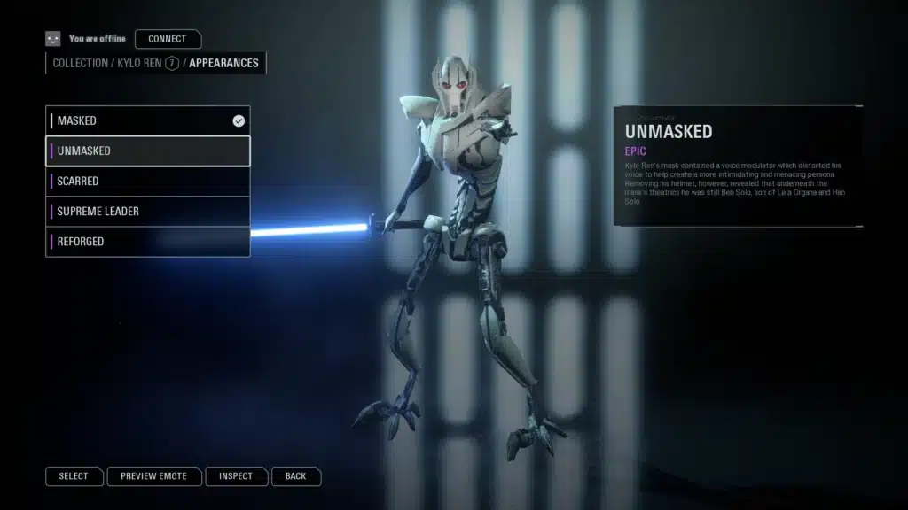 Star Wars Battlefront II (2017) – 2003 Clone Wars General Grievous Mod Brings Back the Icon