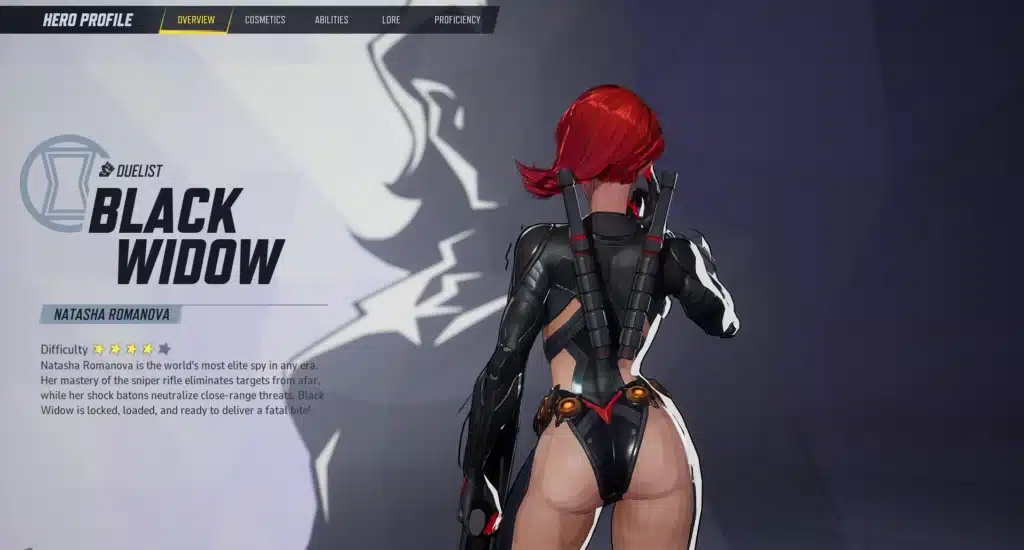 Marvel Rivals – DSkimpy Black Widow Mod Adds Bold Custom Options