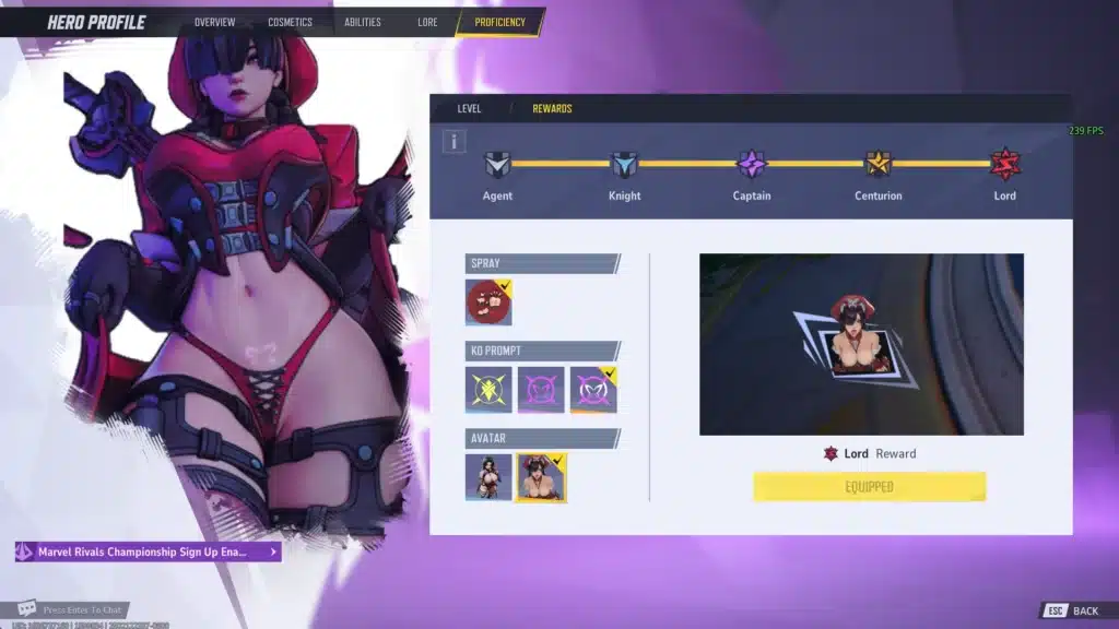 Marvel Rivals Mod Spotlight: NSFW UI for Psylocke