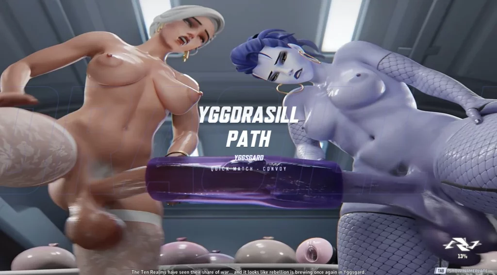 Marvel Rivals - Overwatch Widow Futa Menu NSFW Mod