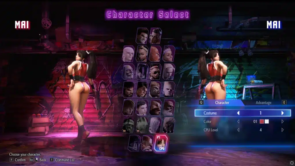 Street Fighter 6 Mod Spotlight: Mai - Sexy Underwear Edit