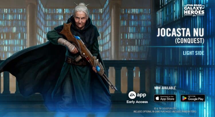 Star Wars: Galaxy of Heroes: Jocasta Nu Kit Reveal Breakdown