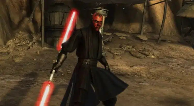 Star Wars: The Force Unleashed Mod Spotlight – Double-Bladed Darth Maul Lightsaber Mod