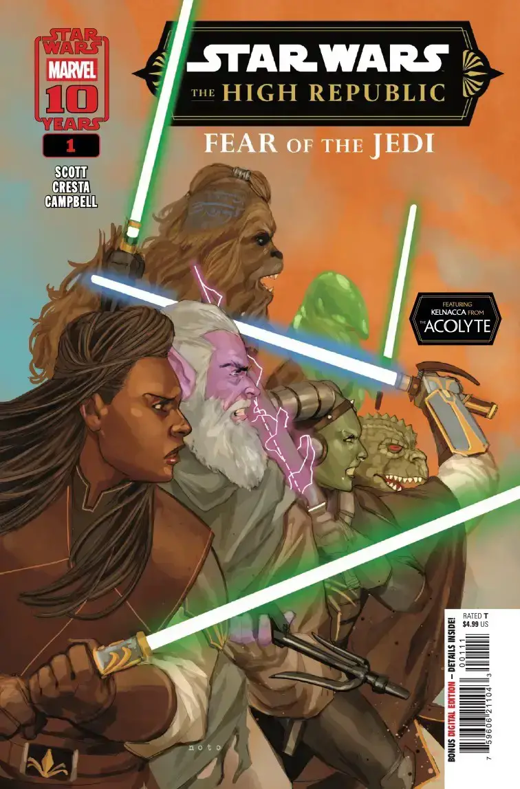 Star Wars: The High Republic – Fear of the Jedi #1 Brings a Dark Twist to the Golden Age