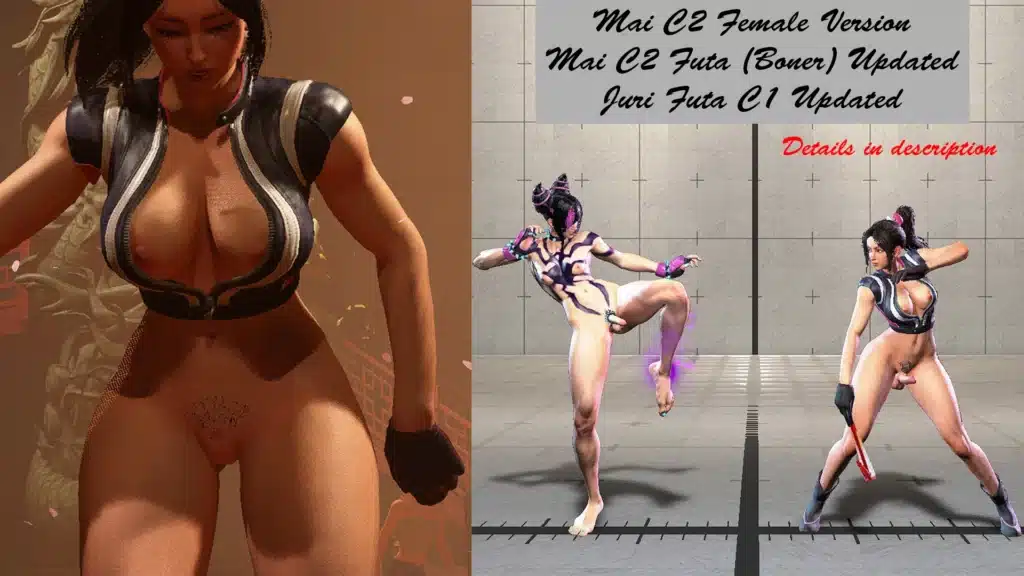 Street Fighter 6 Mai Nude Futa Mod – Hilariously Wild NSFW Addition