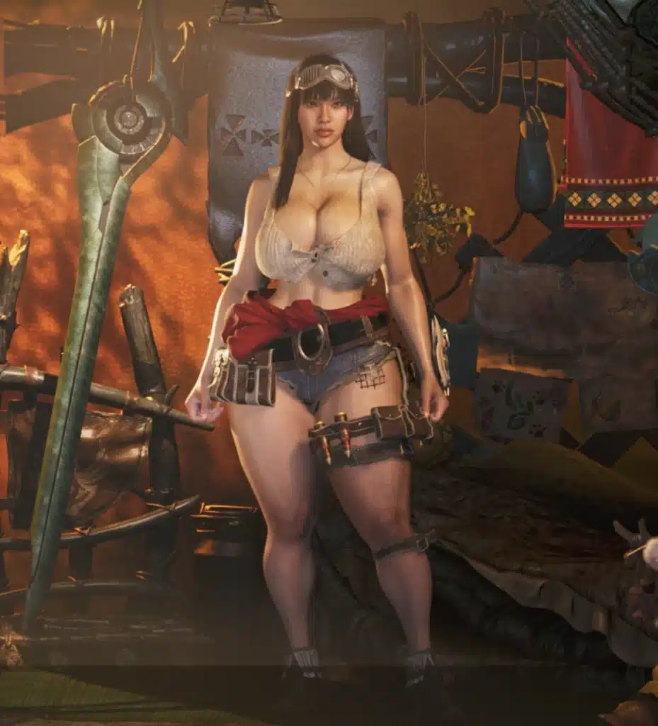 Monster Hunter Wilds – Bigger Tighter Rounder Body Mod Enhances Character Models