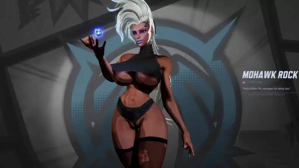 Marvel Rivals Sexy Punk Storm Mod - Get the Mohawk Rock Skin Now!