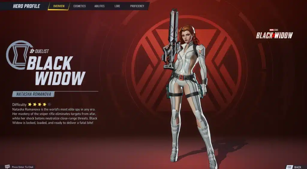 Enhance Black Widow’s style in Marvel Rivals with the Skimpy White Suit mod!