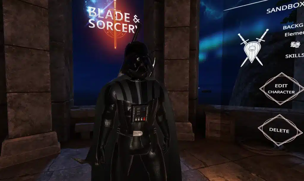 Take on the Dark Lord himself in Blade & Sorcery: Nomad with the Darth Vader Bossfight & Armor mod