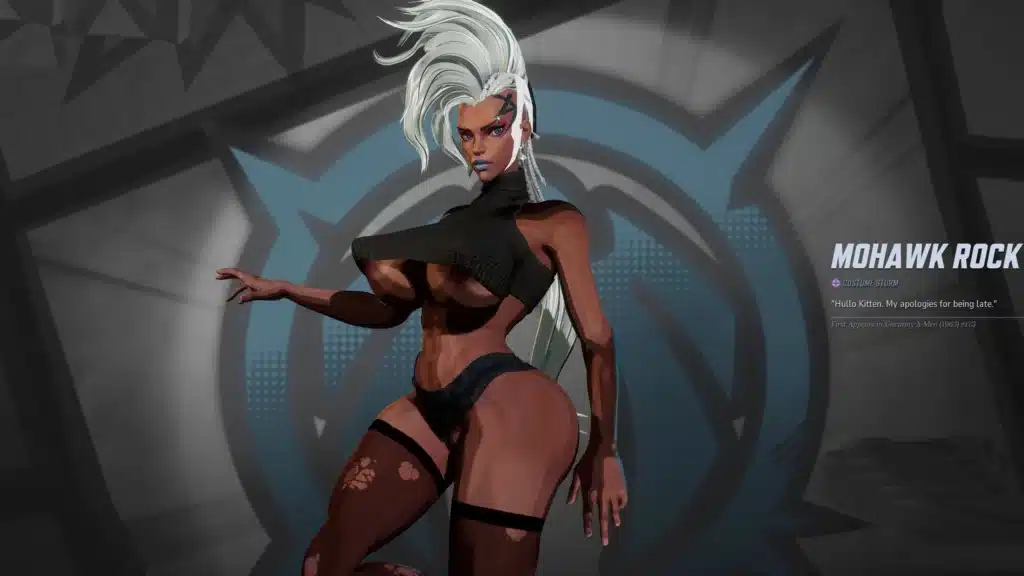 Marvel Rivals Sexy Punk Storm Mod - Get the Mohawk Rock Skin Now!