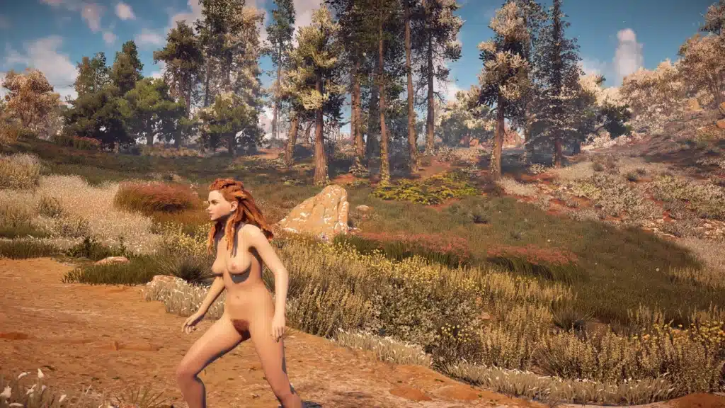 Horizon Zero Dawn: Aloy Nude Mod – A Bold Character Customization