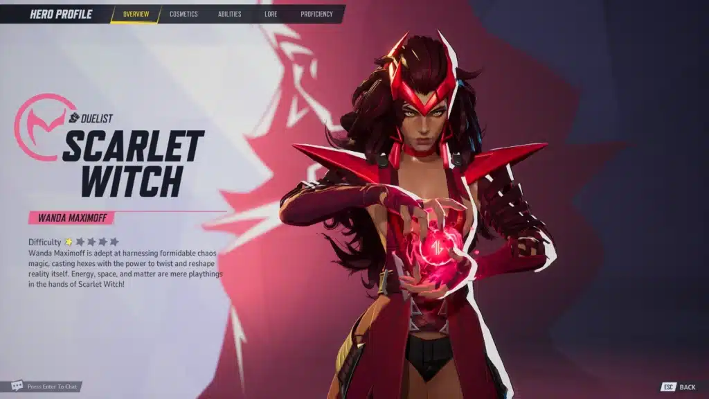 Marvel Rivals Mod Revamps Scarlet Witch with a Skimpy New Look