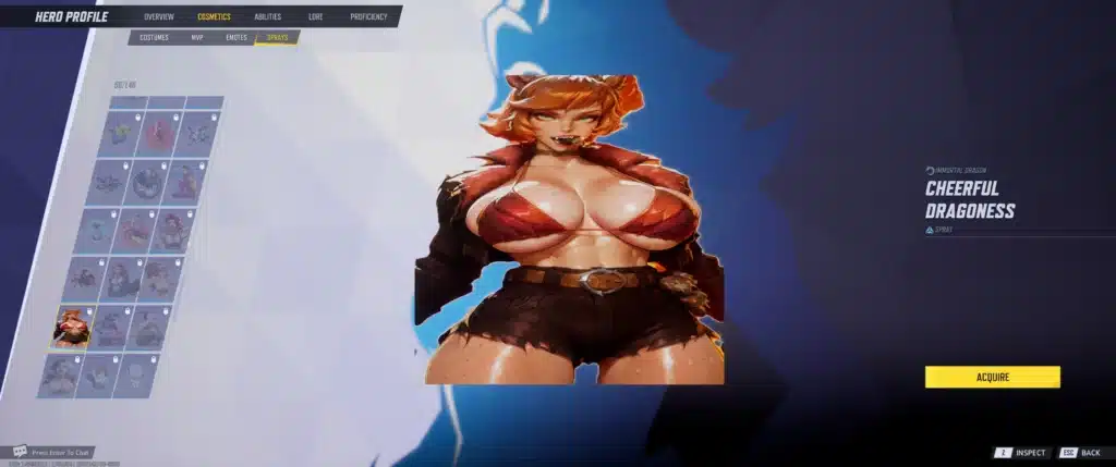 Marvel Rivals Mod Adds NSFW Skimpy Spray Collection