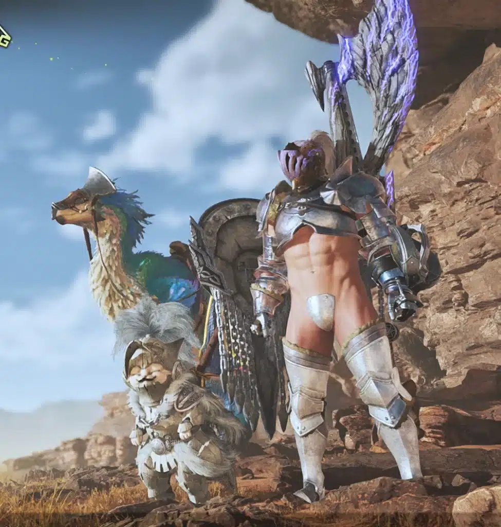 Monster Hunter Wilds – Sexy Alloy Armor for Male Hunters Brings Style to Battle