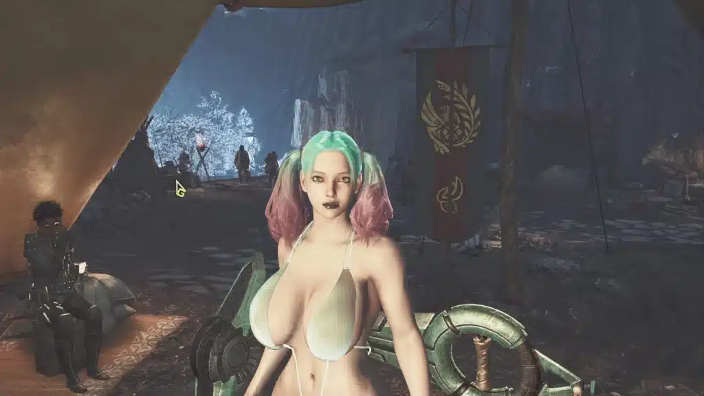 Discover the Innerwear 3 Sling Bikini mod for Monster Hunter Wil