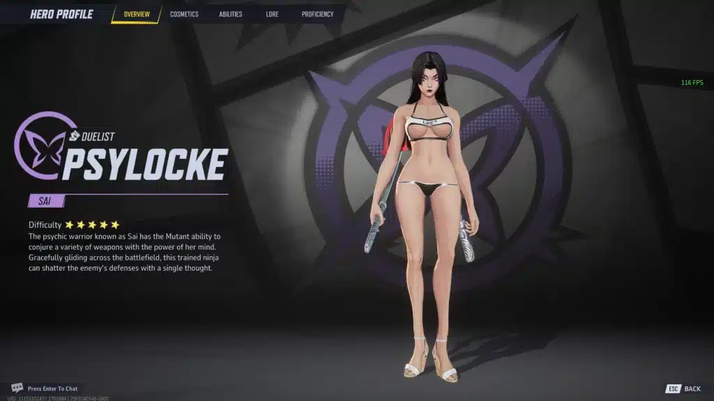 Marvel Rivals Mod: Peephole - Psylocke Skimpy Mod Adds a Bold New Look