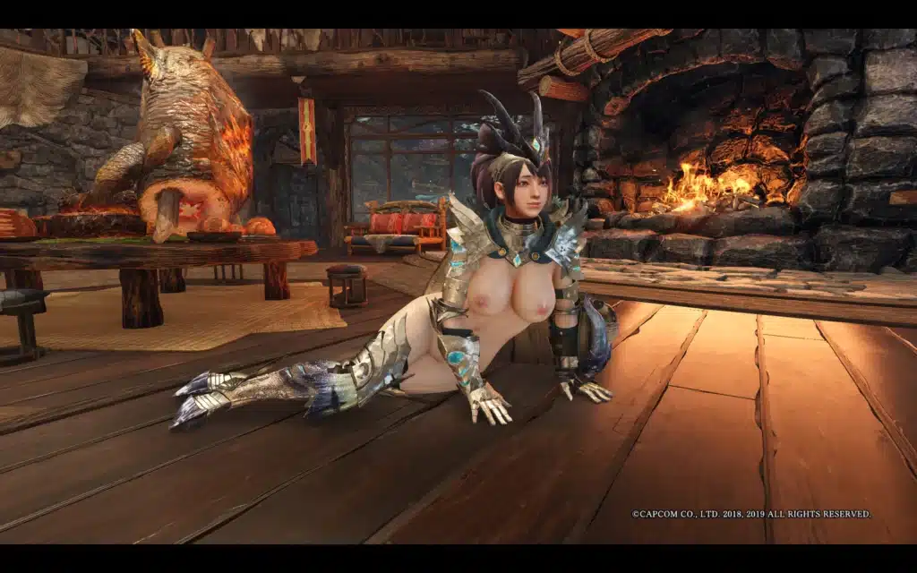 Skimpy Legiana Alpha Bikini Armor Mod for Monster Hunter: World (NSFW)