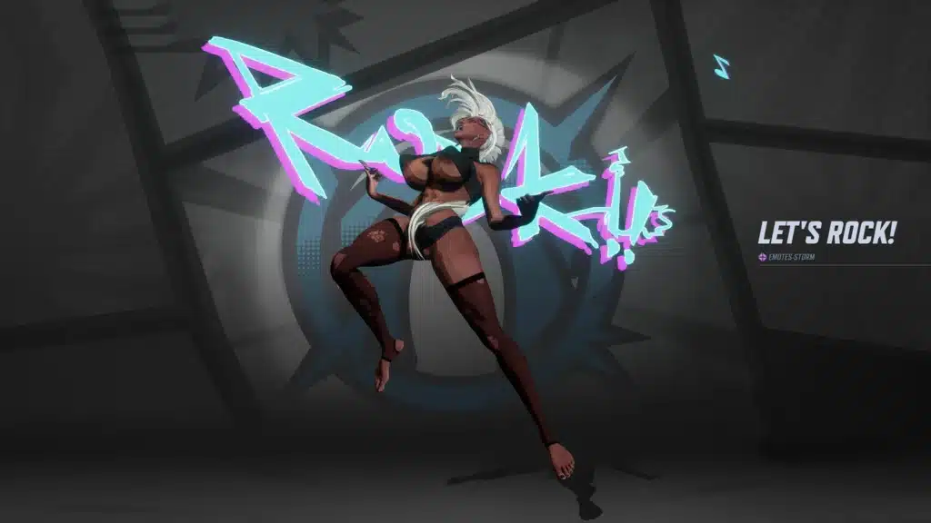 Marvel Rivals Sexy Punk Storm Mod - Get the Mohawk Rock Skin Now!