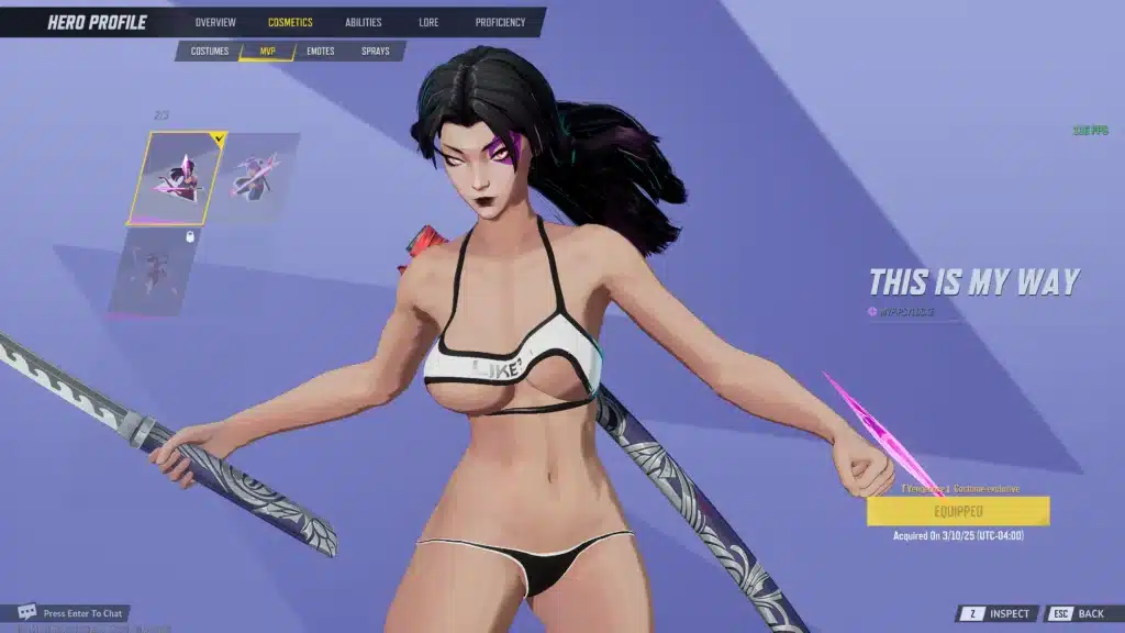 Marvel Rivals Mod: Peephole - Psylocke Skimpy Mod Adds a Bold New Look