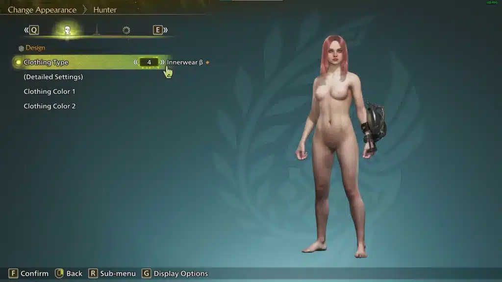 Upgrade your Monster Hunter Wilds experience with the Naked Female Innerwear 4 mod! Simple installation and full customization. Download now!