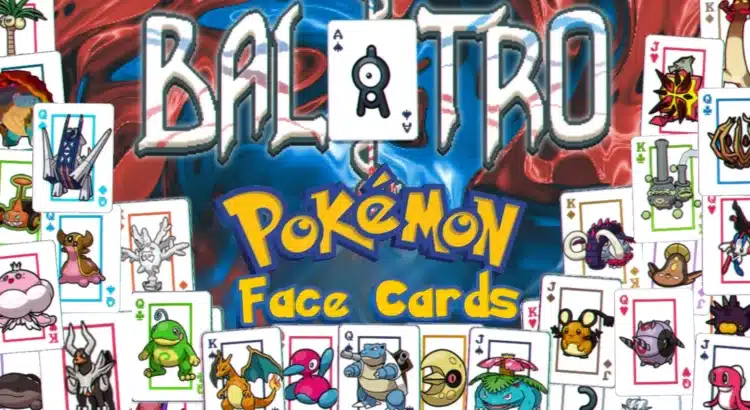 Balatro – Pokémon Face Cards Mod Brings Nostalgic Fun to Your Deck