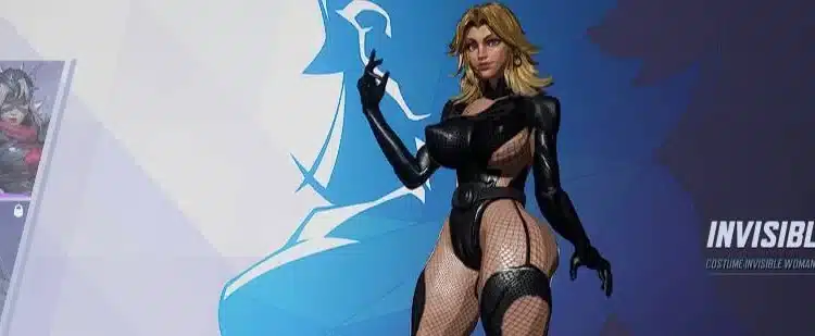 Marvel Rivals – Thicc-Skimpy Invisible Woman with Fishnets Mod Brings a Bold New Look