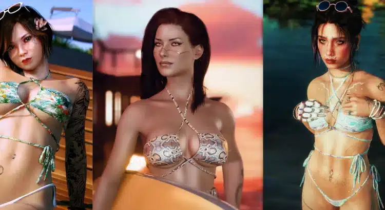 Cyberpunk 2077 – Love Island All Stars Bikini Swimsuit Mod Brings Summer Vibes to Night City