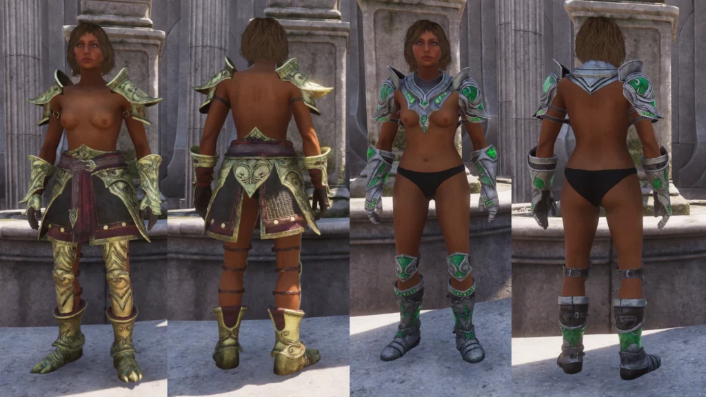 Discover the Threads of Debauchery NSFW armor replacer for Oblivion Remastered. A bold, cheeky take on classic fantasy fashion—highly detailed and unapologetic.