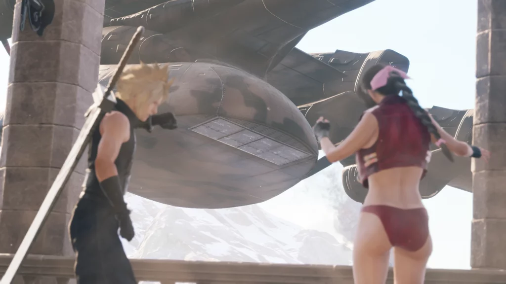 Explore the bold Aerith topless mod for Final Fantasy VII Rebirth. See what's included, how to install it, and where to download – with a touch of humor and style.