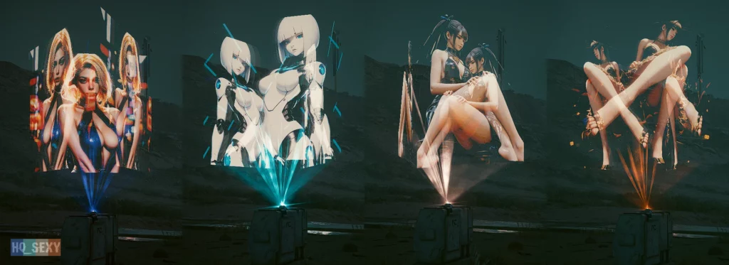 Spice up fast travel with the HQ Holo Travel (Sexy Addon) mod for Cyberpunk 2077. A visual upgrade with a NSFW twist—explore it now!