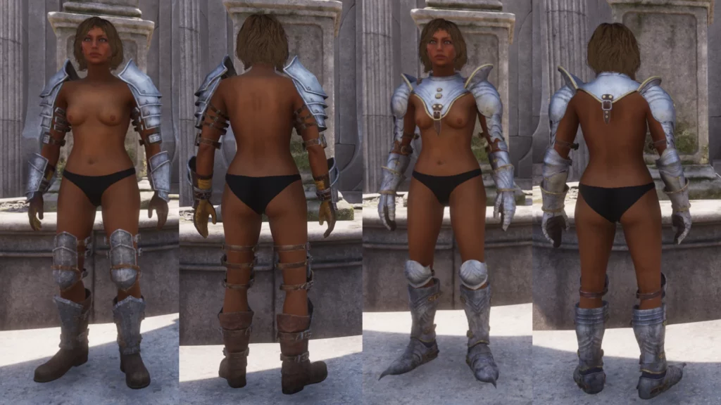 Discover the Threads of Debauchery NSFW armor replacer for Oblivion Remastered. A bold, cheeky take on classic fantasy fashion—highly detailed and unapologetic.