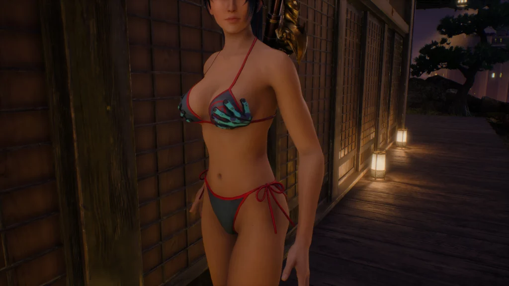 Discover the Sexy Momiji DOA5LR Yaiba Ninja Gaiden Z Bikini mod for Ninja Gaiden 2 Black. High-quality textures, bold design, and stylish flair for your ninja battles.