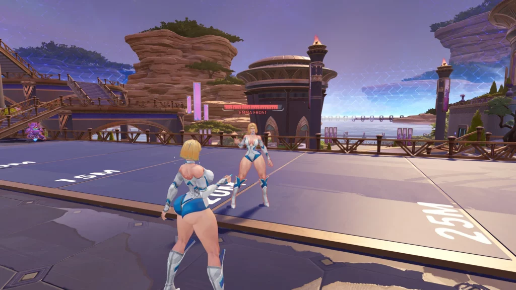 Upgrade Emma Frost in Marvel Rivals with this thicc big butt no cape mod. A bold NSFW rework of the White Queen like you've never seen before.
