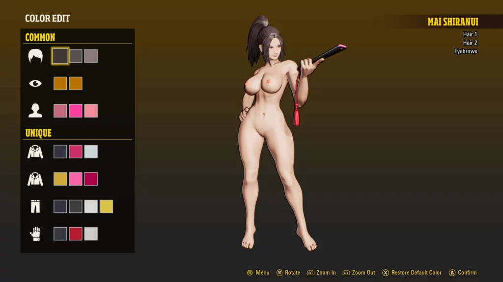 Fatal Fury: City of the Wolves Mod – Mai Shiranui Goes Nude