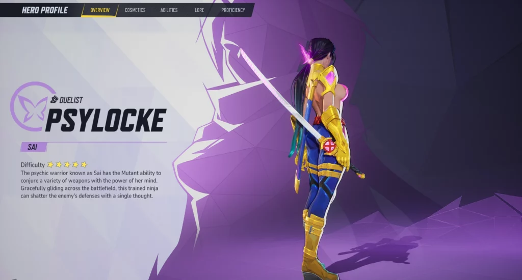 Discover the Skimpy Psylocke Retro X-Uniform mod for Marvel Rivals. A bold and nostalgic throwback that brings Psylocke’s classic look back with a daring twist.