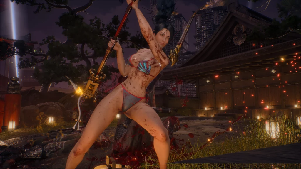 Discover the Sexy Momiji DOA5LR Yaiba Ninja Gaiden Z Bikini mod for Ninja Gaiden 2 Black. High-quality textures, bold design, and stylish flair for your ninja battles.