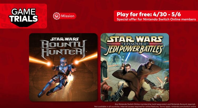 Play Star Wars Bounty Hunter and Jedi Power Battles Free on Switch
