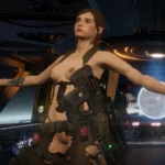 Helldivers 2 Nude Mod: Ellie Joins the Fight (Without Clothes)