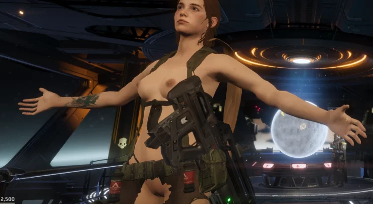 Helldivers 2 Nude Mod: Ellie Joins the Fight (Without Clothes)
