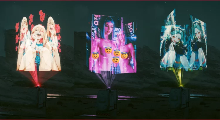 Cyberpunk 2077 HQ Holo Travel (Sexy Addon): Because Night City Isn’t Neon Enough