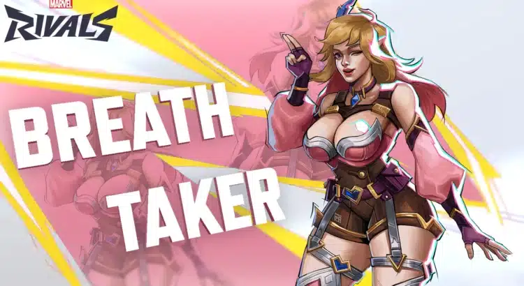 Marvel Rivals Lorian Loc Breath Taker character art with logo