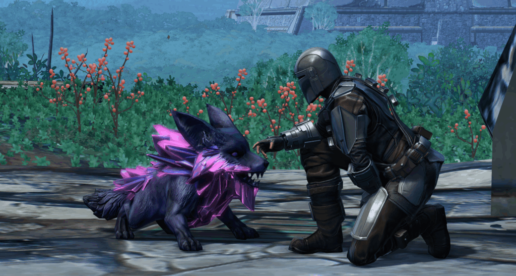 Redeem code “SWTORSWC25” to unlock the Amethyst Vulptilla Minipet. Go to your account page on swtor.com to redeem this cute reward before May 30th! 