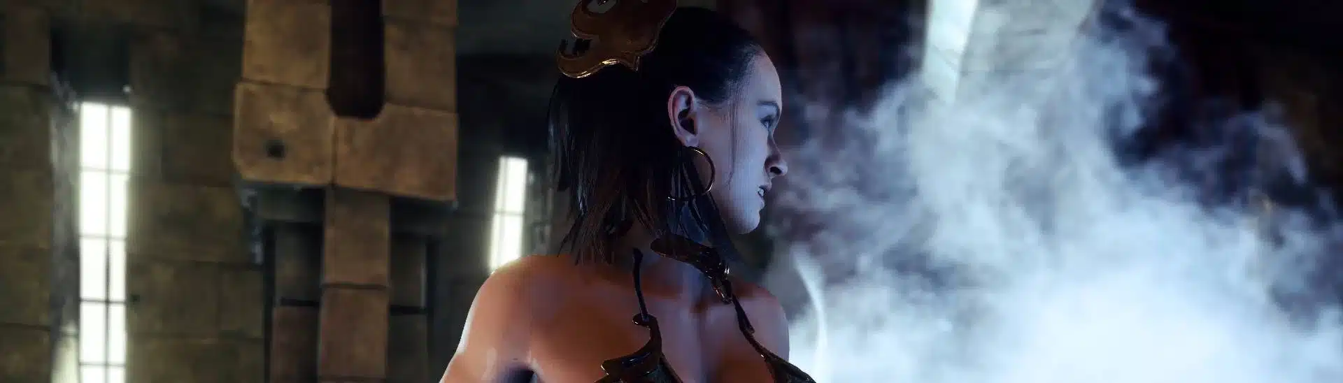 Huttslayer Leia and Rey mod preview with gold bikini outfits