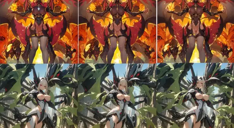 NSFW AI alt art gallery for Red Supernova Dragon and Psychic End Punisher