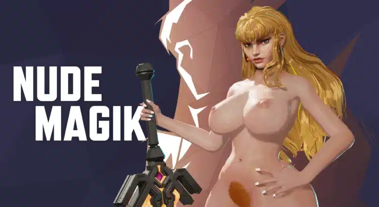 Nude Magik mod character render holding Soulsword