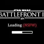 Star Wars Battlefront II NSFW loading screen warning