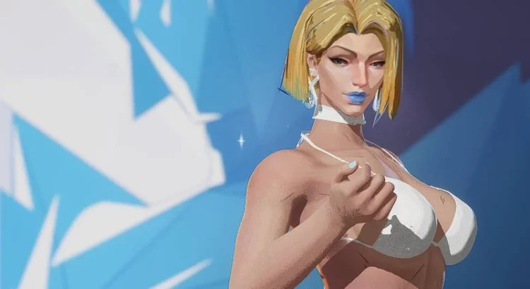 Emma Frost Futa in Bikini mod for Marvel Rivals showcasing a stunning bikini outfit in sleek white. This mod brings elegance and boldness to the game, enhancing Emma Frost's iconic look with a daring twist. Perfect for fans who want to elevate their Marvel Rivals experience.