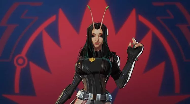 Mantis in the Thicc and Skimpy Mod for Marvel Rivals, showcasing a sleek, battle-ready design with enhanced armor and bold textures.