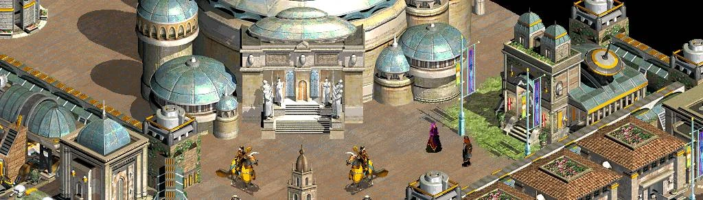 Theed, Naboo in Star Wars - Galactic Battlegrounds Saga Tower Defense mod.